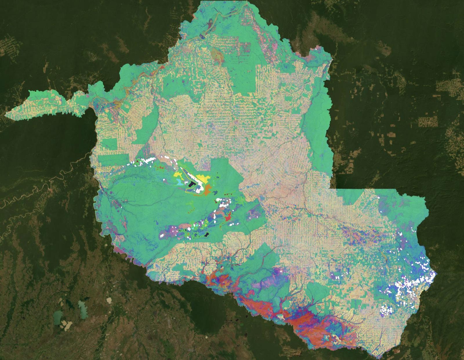 Searching for candidate VM0047 reference areas across Rondônia, Brazil